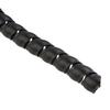 Easy Installation Black Hydraulic Hose Guard Spiral Wrap Winding Hose 1m Length