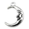 Sun And Moon Face Charms Multi Color Alloy Pendants For Celestial Themed Jewelry
