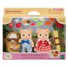 Sylvanian Families Doll Furniture Set Biscuit Bear Siblings - Picnic Lunch FS-60 ST Mark Certified Ages 3 Up Toy Dollhouse. EPOCH.