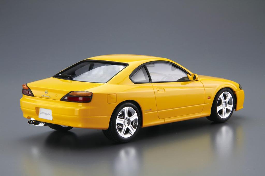 Aoshima Bunka Kyozai (AOSHIMA) The Model Car No. 99 1/24 Nissan S15 Silvia Spec.R '99 Plastic Pre-Colored Plastic Model