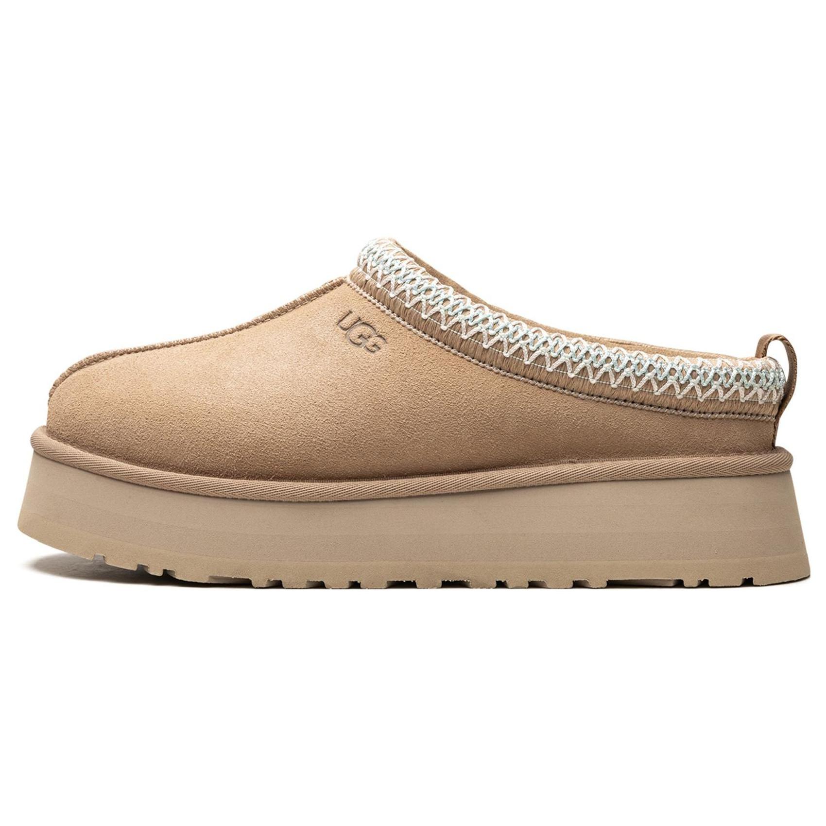 

Новые тапочки UGG Tazz песочного цвета женские 1122553-SAN 38