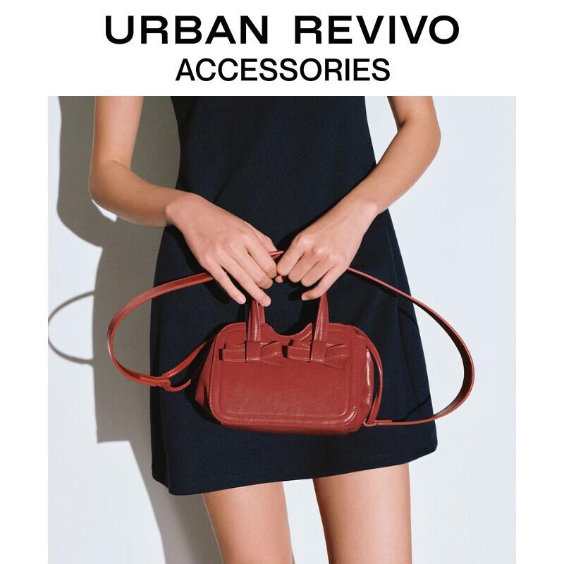 URBAN REVIVO Women s Bow Detail Casual Handbag One Size