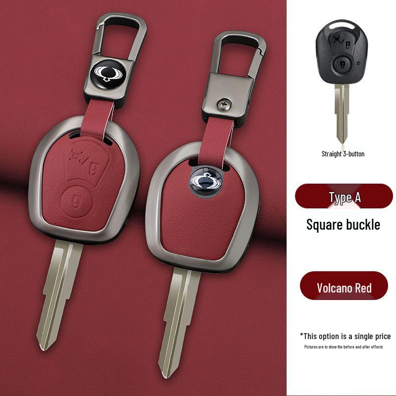 Metal Shell Key Cover & Buckle for SsangYong Korando/Rexton Remote