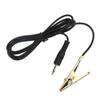 Audio Pickup Clip Metal 3.5mm Universal Instrument Microphone Pickup Clip with Sponge Pad for Violin Guitar1.5m   4.9ft