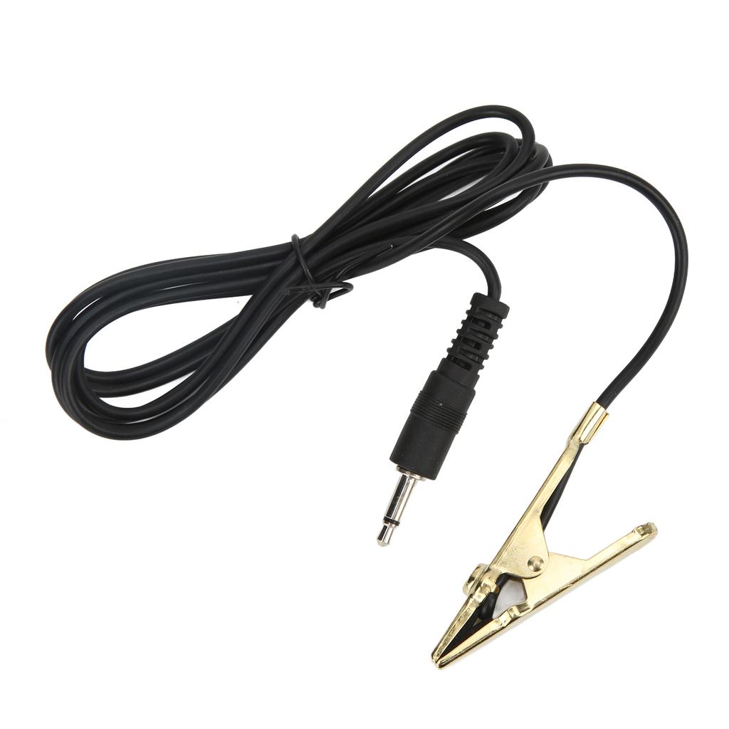 Audio Pickup Clip Metal 3.5mm Universal Instrument Microphone Pickup Clip with Sponge Pad for Violin Guitar1.5m   4.9ft