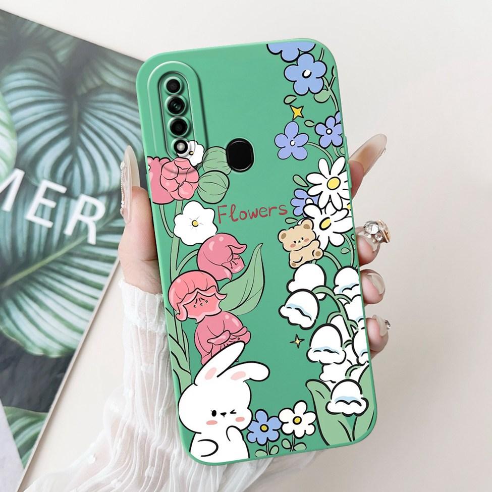 Casing For Oppo A31 2020 CPH2015 Case A8 PDBM00 Cute Cat Fashion Luxury Silicone Shockproof Phone Case For Oppo A8 Back Cover