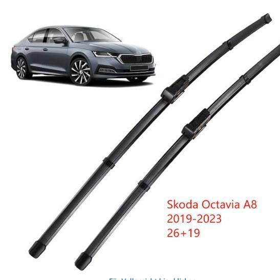 For Skoda Octavia A8 2019-2025 26 + 19 Wiper Wipers
