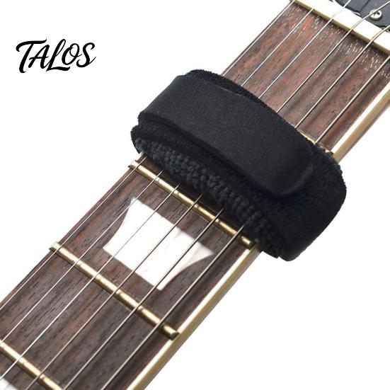 Acoustic Guitar Strings Mute Dampener Ukulele Bass Electric Fretboard Shock-absorbing Wrap Muting Strap Muter Silencer Noise Reducer Musical