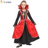 Stunning Witch Vampire Costume For Girls Polyester Fabric Long Dress With Details Enchanting