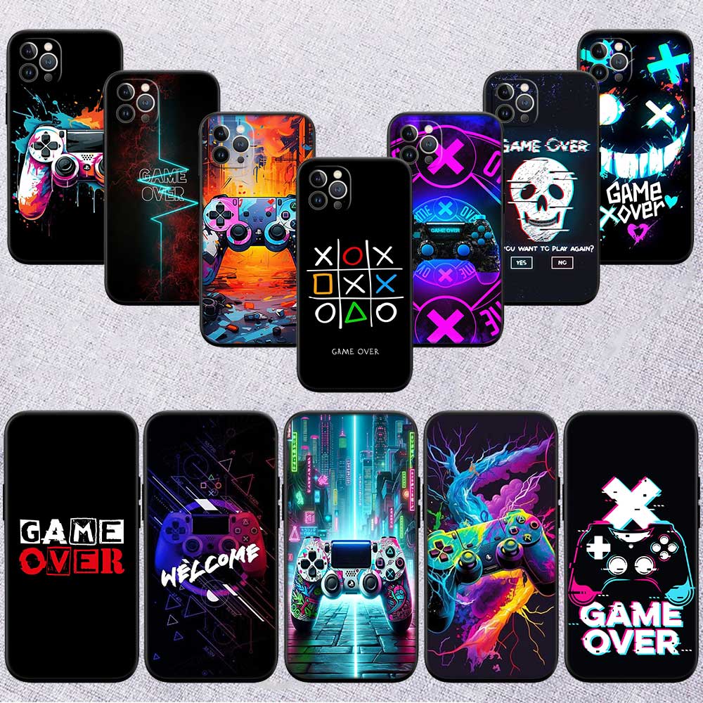 RE32 Game Over New High-End Shell Phone Case for OPPO A3 Pro A72 A74 A76 A77 A77S A78 A79 A94 A95 A18 A40M A58