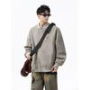 Leather jacket men's spring and autumn tooling jacket short American baseball uniform oversize trendy brand locomotive clothing retro