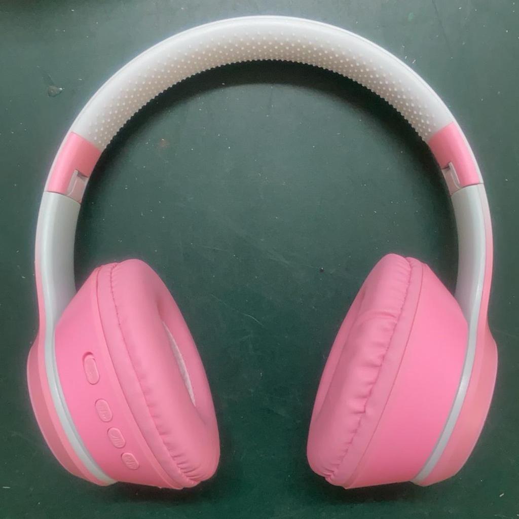 Luminous Gradient Wireless Bluetooth Headband with Macaron Earbuds – Heavy Bass Best Seller