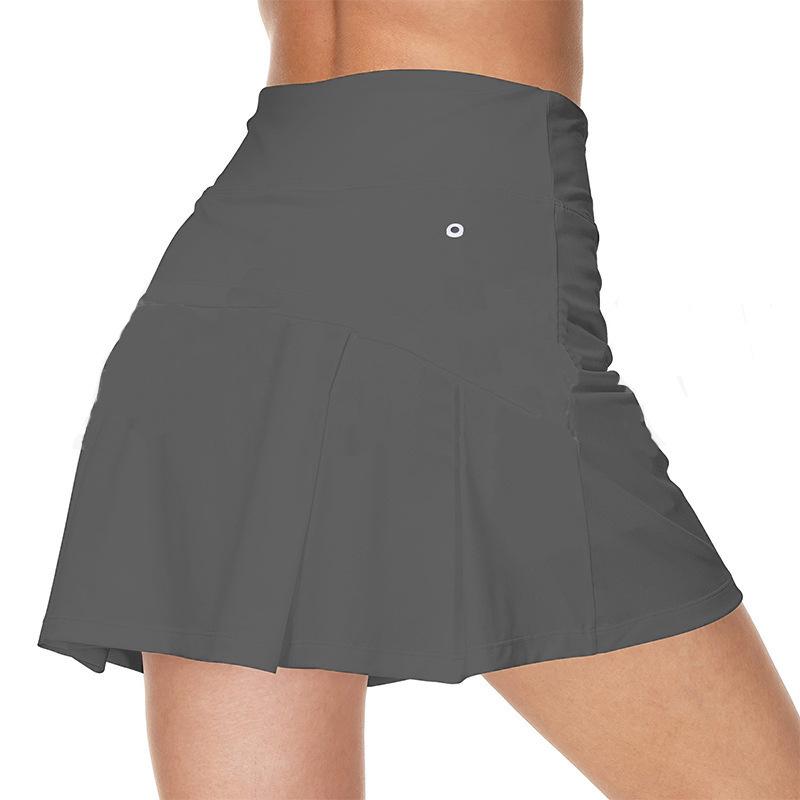

Новая женская трансграничная двухслойная спортивная юбка-шорты: Юбка для йоги, гольфа, тенниса и повседневной носки, защищающая от обнажения. 3XL