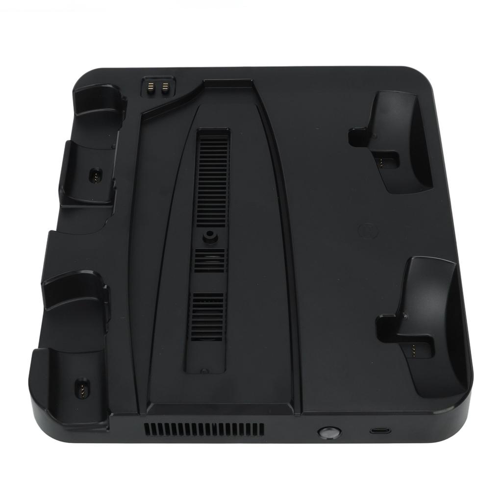 Charging Stand Base Heat Dissipation Fan 4 Ports LED Indicator Light Charging Station for PS5