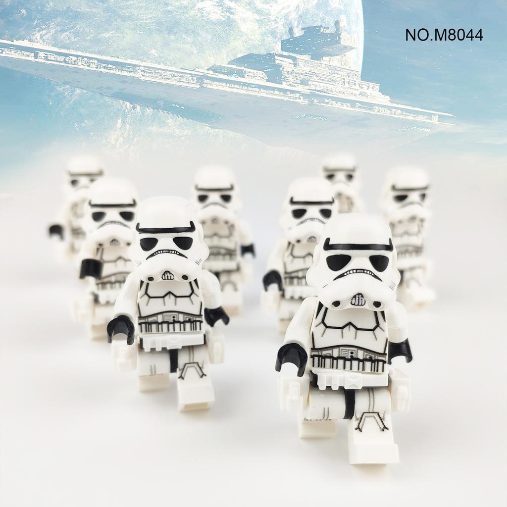War Skull Storm Soldier M8044 Star Character Children'S Assembled Building Block Toy Doll