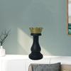 Resin Chess Pieces Statues Figures Chess Game Figurine Pieces International Chess Game Accessories for Home and Desk TV Cabinet