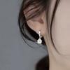 Small fresh jewelry women, Epoxy small daisy sunflower earrings, exquisite Mori daily models