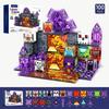 Christmas Mini Magnetic Blocks Set For Kids With Portable Iron Box Puzzle Toy For Holiday Gift