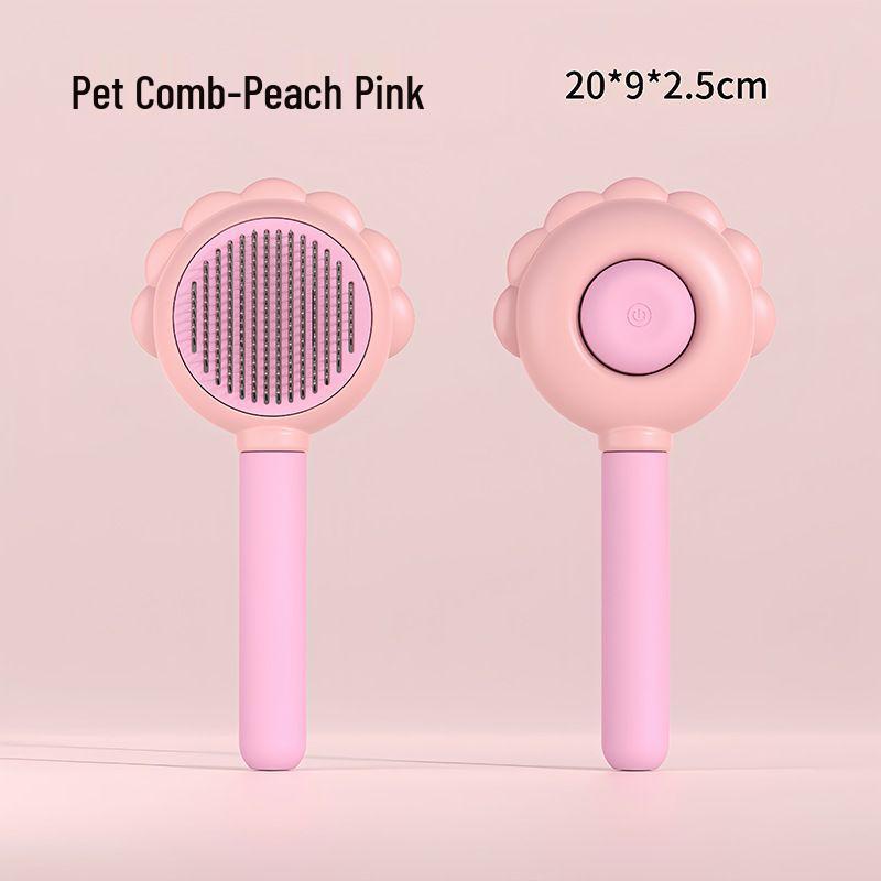 Hot-Selling De-shedding Cat & Dog Comb for Long-Haired Pets
