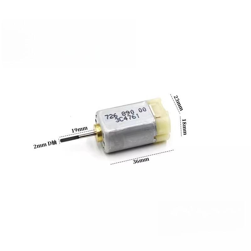 Automobile Central Locking Door Lock Rearview Mirror Diy Accessories Motor 290 Flat Motor DC12v Long Shaft