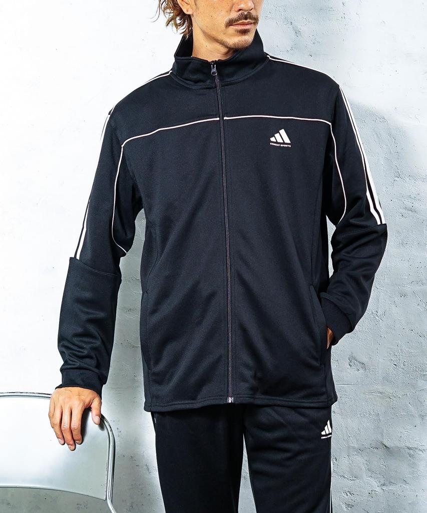 Adidas Combat Sports Authentic Tracksuit for Sports and Training TR-40 Jacket, Men's Unisex, (L, Black/White)
