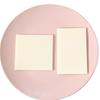 50 Sheets Creative Transparent PET Waterproof Sticky Notes Tear-off Simple Sticky Notes Office Note-taking Labels