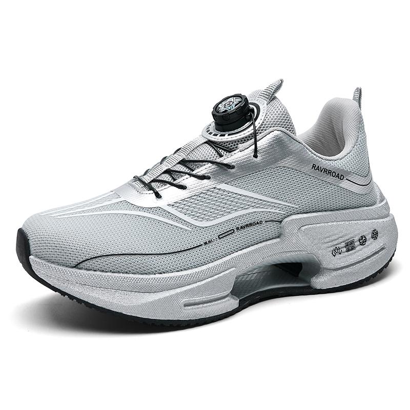 Unisex Laufschuhe für Herren Damen Sommer Atmungsaktive Mesh-Sneaker Rutschfeste Weiche Sohle Flache Wanderschuhe Trendige Tennisschuhe
