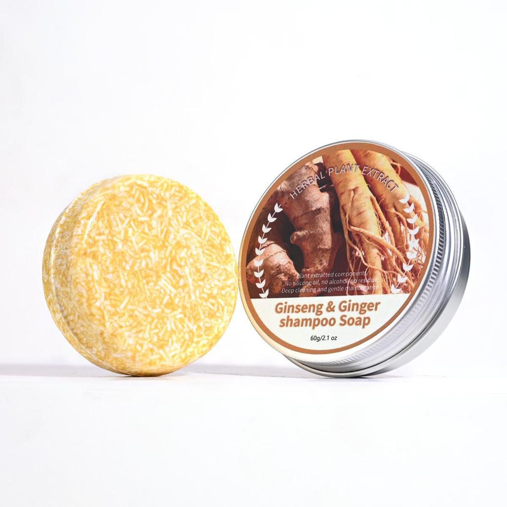 Ginseng Ginger & Black Rice Rosemary Handmade Soap with Polygonum Multiflorum & Juniper