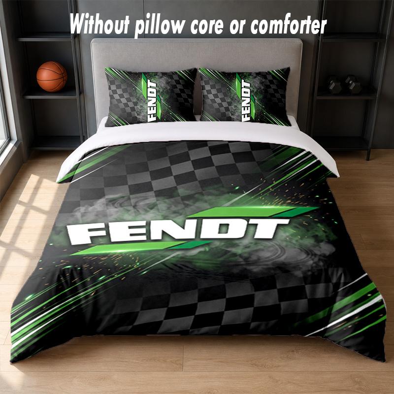 Set Biancheria da Letto Design Fendt 1 Copripiumino + 2 Federe Morbido Traspirante Biancheria da Letto per la Casa