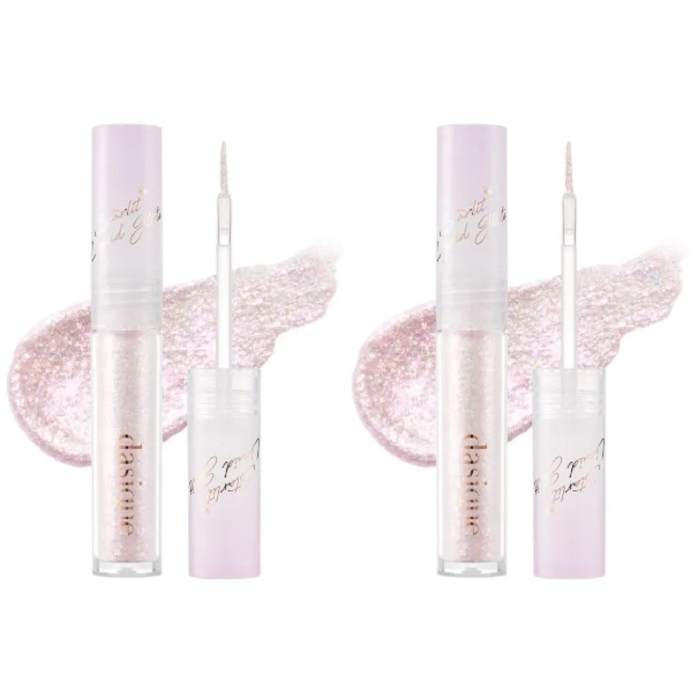 DASIQUE Eyeshadow Starlit Glitter 03 Purple Sparkling x2