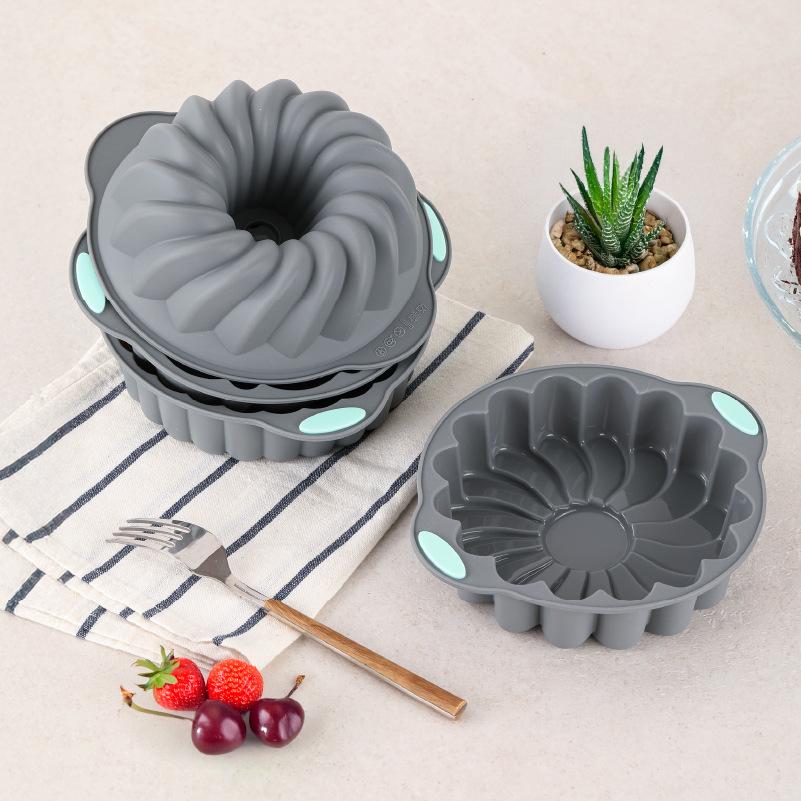 High-temperature resistant silicone cake mold, chiffon cookie, toast muffin cup, non-stick cake mold, baking mold
