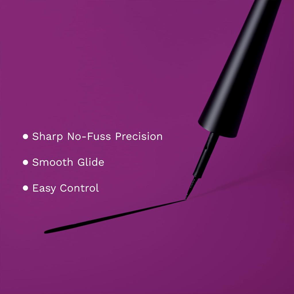 Pilgrim Black Scandal Eyeliner Pencil 3.5 Ml Pack Of 1 Intense Matte Smudge Proof Eye Makeup