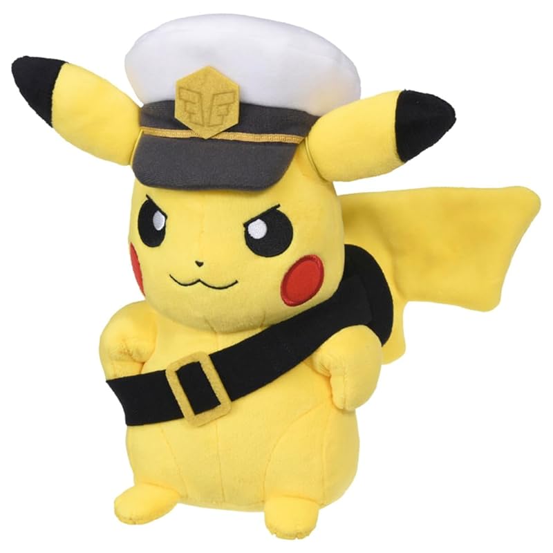 TAKARA TOMY Pokémon Plush Toy Captain Pikachu Goggles Ver.