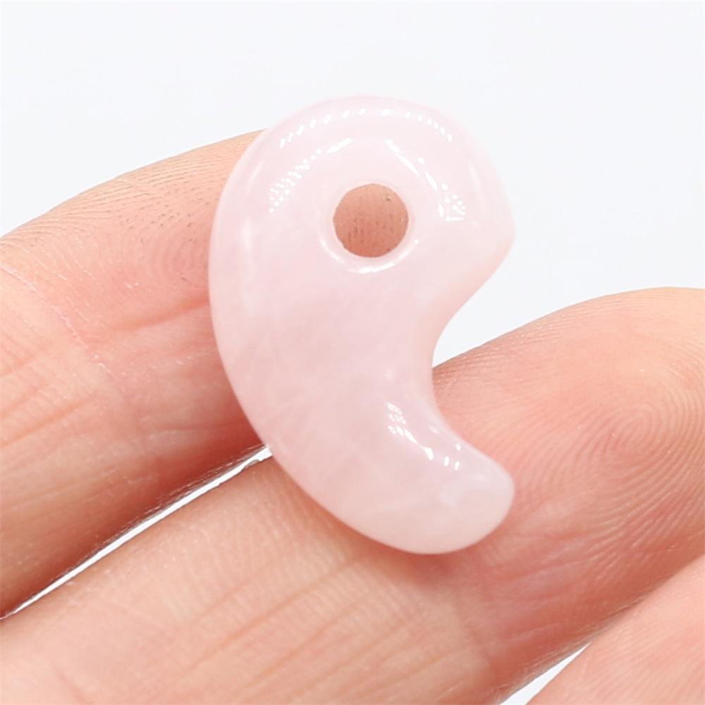 5 szt., Wisiorki z kryształami leczniczymi Reiki, Energia Kamień Naturalny Wisiorki w kształcie przecinka Zawieszki do samodzielnego tworzenia naszyjnika kolczyków Akcesoria dekoracyjne, Prezenty do tworzenia biżuterii