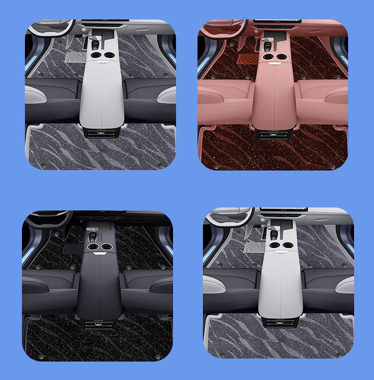 Eco-Friendly Leather Floor Mats for Changan UNIZ - Full Coverage Car Interior Protection