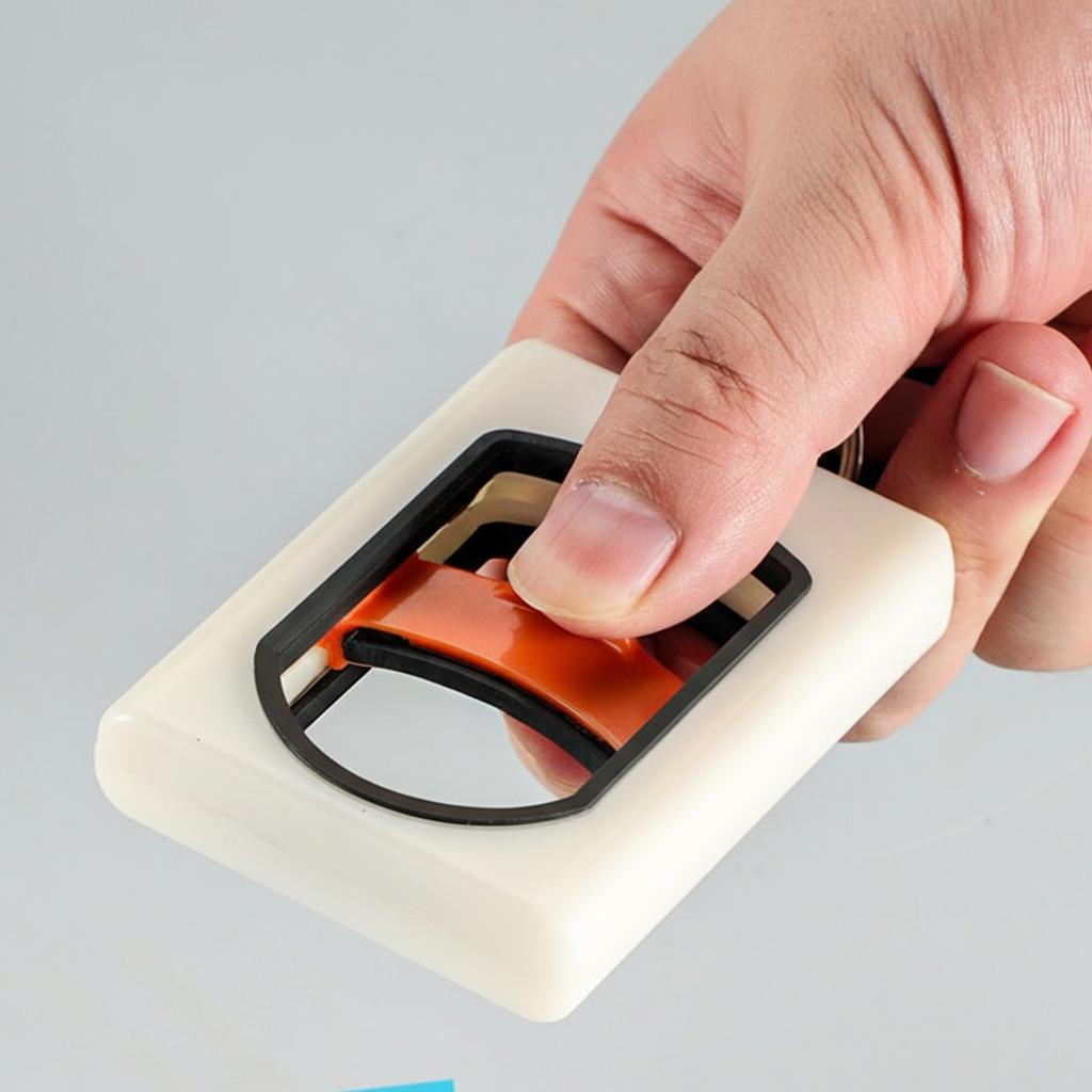 Square Cable Tie Organizer Glow In The Dark Plastic Cable Organizer Holder Wire Tie Storage Keeper for Travel Home Office