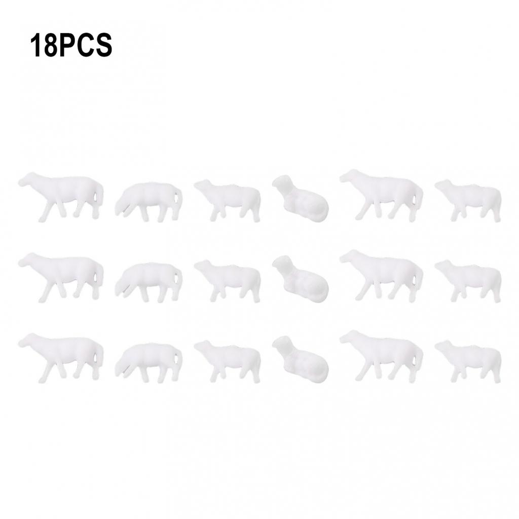 6 Styles Animals Model Animals Model HO Scale Model Railway