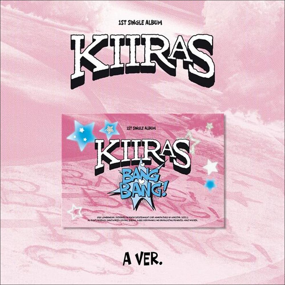 KIIRAS - BANG BANG! 1. Einzelalbum (Ein ver. /B ver.) + Kostenloses Geschenk