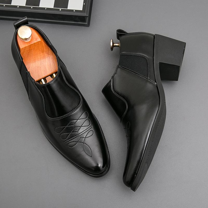 Fashion Leather Shoes For Man Genuine Leather Big Size High Quality Designer Formal Shoes Casual Shoes Fashion Business Oxford