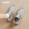 Daddy Shoes New Spring Platform Velvet Casual Hiking Shoes Retro Lightweight Sports Shoes