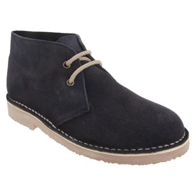 Ungefütterte Unisex-Wüstenstiefel aus echtem Wildleder für Erwachsene