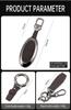 Key Case for Modern Tucson, 11th Gen Sonata, Encino, Santa Fe, and Elantra Models
