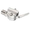 84mm 3.3in Marine VHF Antenna Mounts 316 Stainless Steel 306 degrees  Adjustable Ratchet Mounting Hardware