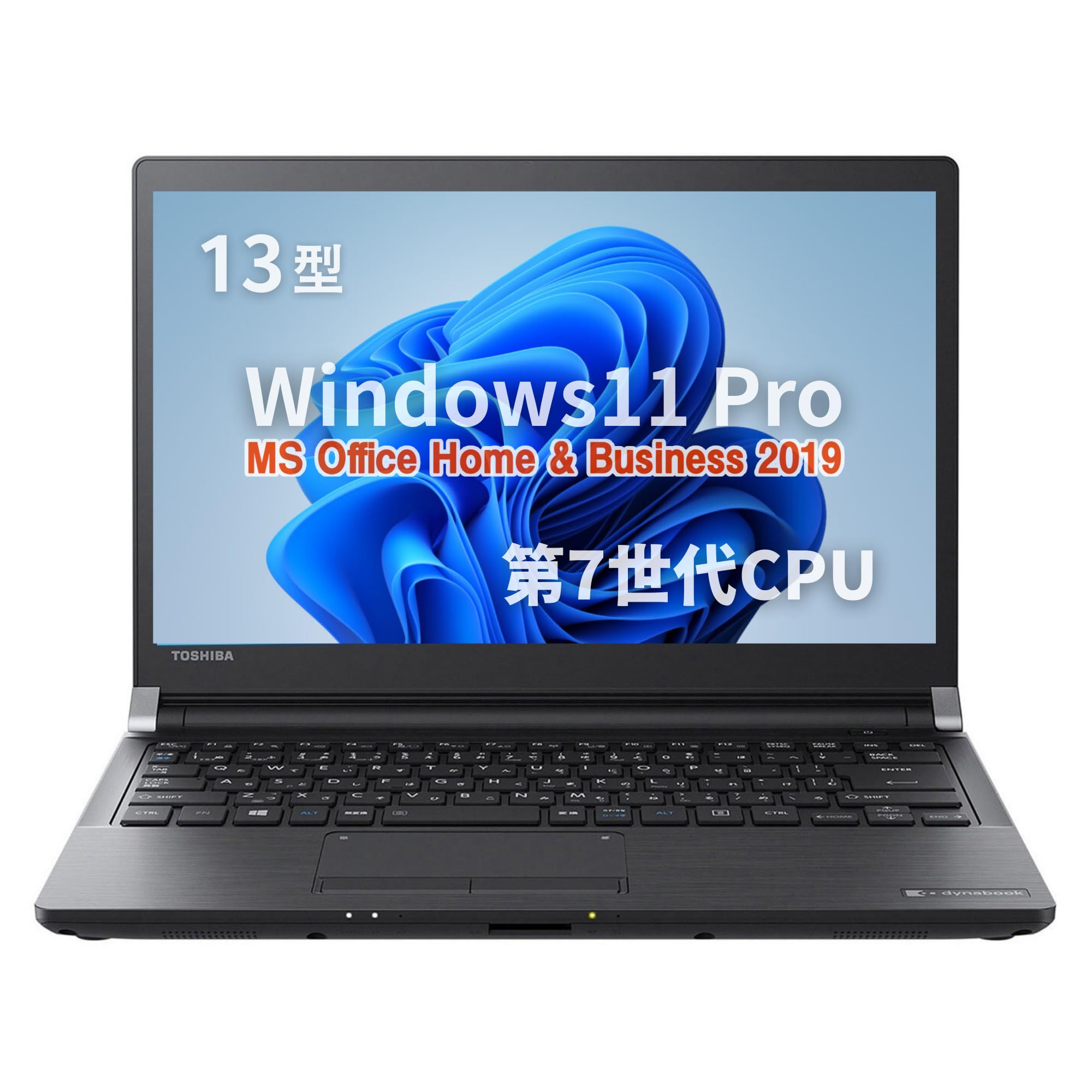 

Refurbished Toshiba R73 7th Generation Windows 11 MS Office Home Business WAJUN 8GB and a 1TB SSD Laptop, 13-inch, i3-7100U, Pro, & 2019, Wi-Fi,