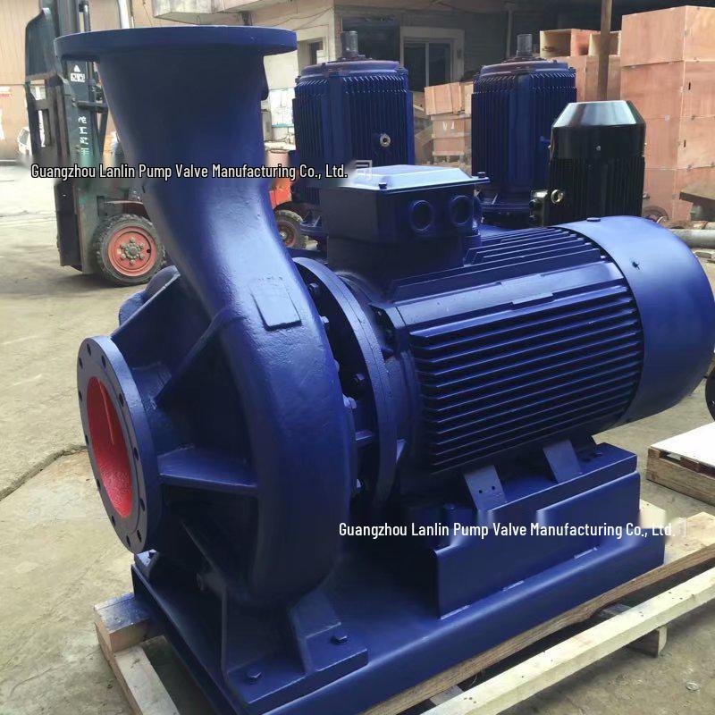 IRW300-380 132KW Single-Stage Hot Water Circulation Pump, 12-inch Horizontal Pipeline Booster Pump.