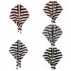 Plush Knitted Triangle Scarf Korean Style Cape Wraps Retro Striped Scarf  Autumn Winter