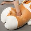 45/70/90CM Large Cute and Charming Shiba Inu Dog Plush Toy Pillow Stuffed Gentle Animal Cushion Designed for Children Girls Sleeping Doll
