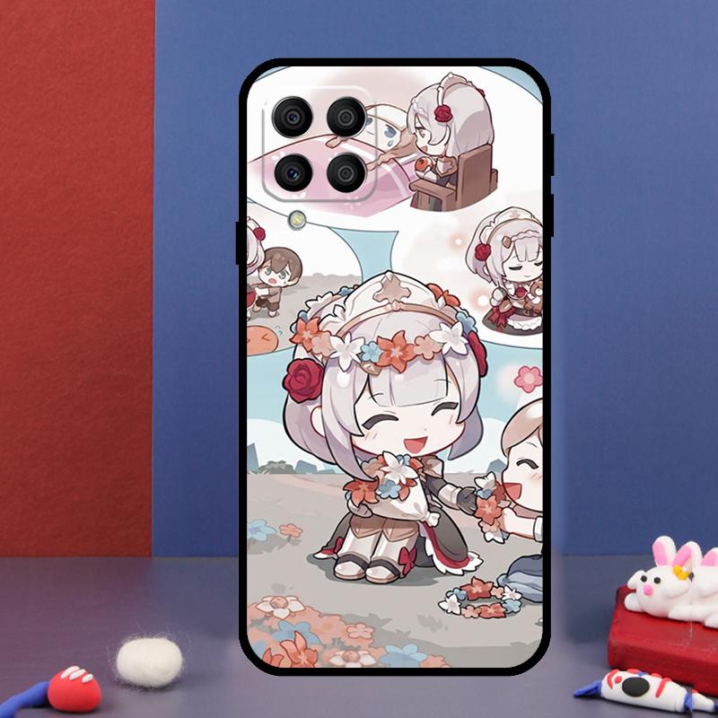 

Genshin Impact Chibi For Samsung Galaxy M31 M51 M33 M13 M23 M53 M15 M55 M14 M34 M54 M20 M30s M32 M52 Phone Case Samsung M22