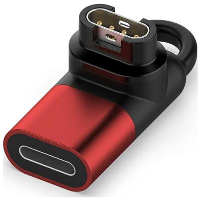 Adapter Lightning Do Zegarków Garmin Beline Czerwony