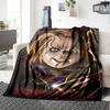 1pc Chucky Blanket with Custom Name, Gift, for Men and Women, Soft Blanket, Good for Sofa Bed Couch Travel, Lightweight Flannel Blanket